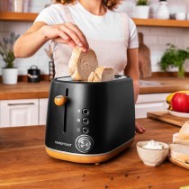 Tostadora vertical TrendyToast 9000 Black Woody Cecotec - Pepebar Tostadora vertical TrendyToast 9000 Black Woody Cecotec - Catálogo Tostadoras Industriales de pan