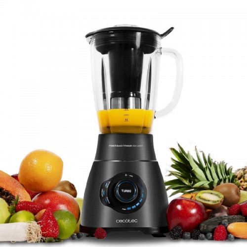 Batidora de vaso Power Black Titanium 1800 Smart Cecotec Comprar Batidora de vaso Power Black Titanium 1800 Smart Cecotec en Pepebar