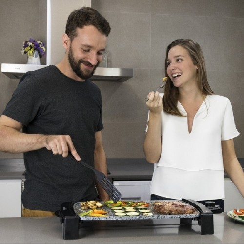 Comprar Plancha eléctrica Rock and water 2500 Cecotec en Pepebar