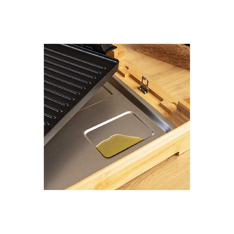 Plancha de cocina Tasty&Grill 2000 Bamboo Black Cecotec Comprar Plancha de cocina Tasty&Grill 2000 Bamboo Black Cecotec en Pepebar
