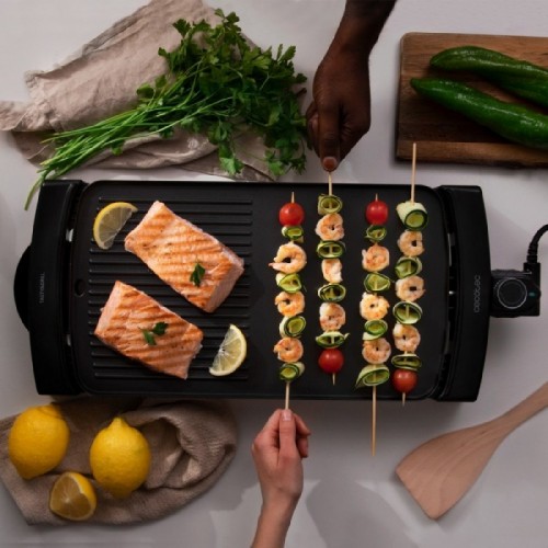 Plancha eléctrica Tasty&Grill 3000 BlackWater MixGrill Cecotec Comprar Plancha eléctrica Tasty&Grill 3000 BlackWater MixGrill Cecotec en Pepebar