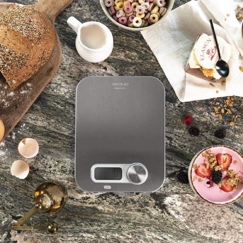 Comprar Báscula de cocina Cook Control 10200 EcoPower Inox Cecotec en Pepebar