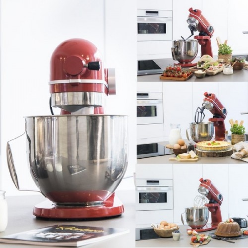 Comprar Batidora amasadora Twist&Fusion 4500 Luxury Red Cecotec en Pepebar