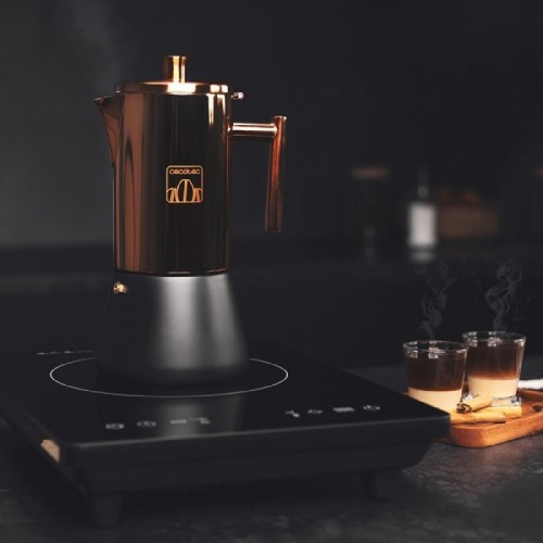 Comprar Cafetera moka de acero inoxidable Cumbia Moking 600 Cecotec en Pepebar