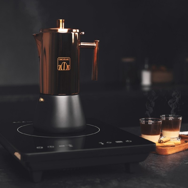 Comprar Cafetera moka de acero inoxidable Cumbia Moking 1000 Cecotec en Pepebar