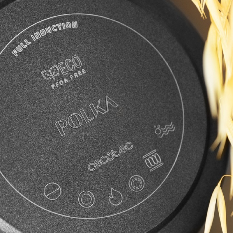 Comprar Set de Sartenes Polka Excellence 18-22-26 Bucket Set Force Cecotec en Pepebar