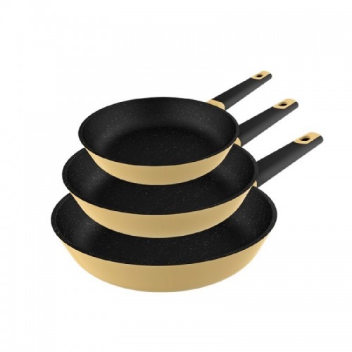 Comprar Set de Sartenes Polka Experience 18-22-26 Bucket Set Vulcano Cecotec en Pepebar