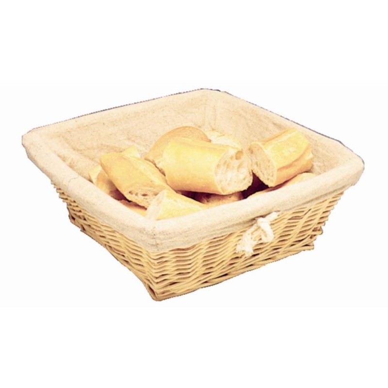 ▷Cestas de pan ⚡Cesta de pan mimbre cuadrada⚡ Mejor precio!