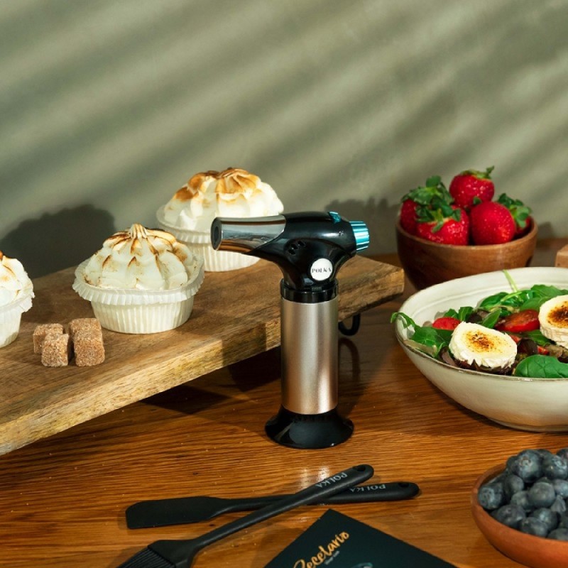 Soplete de cocina Polka Flame-Cook 1000 Steel Cecotec Comprar Soplete de cocina Polka Flame-Cook 1000 Steel Cecotec en Pepebar