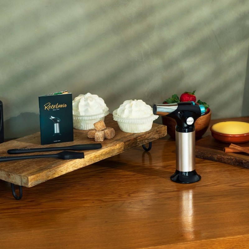Soplete de cocina Polka Flame-Cook 1000 Steel Cecotec Comprar Soplete de cocina Polka Flame-Cook 1000 Steel Cecotec en Pepebar