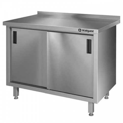 Comprar Mesa mural acero inoxidable con puertas corredizas 1200x700x850 Stalgast 950187120 en Pepebar