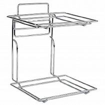 Soporte cromado con base doble CB807 - Pepebar Soporte cromado con base doble CB807 - Catálogo Cestas de pan