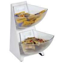 Multiorganizador 2 niveles de acero inoxidable CB798 - Pepebar Multiorganizador 2 niveles de acero inoxidable CB798 - Catálogo Dispensador de cereales