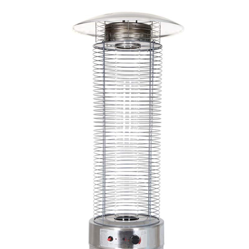 Comprar Estufa baja cilíndrica de acero inoxidable 202252 Hobeto en Pepebar