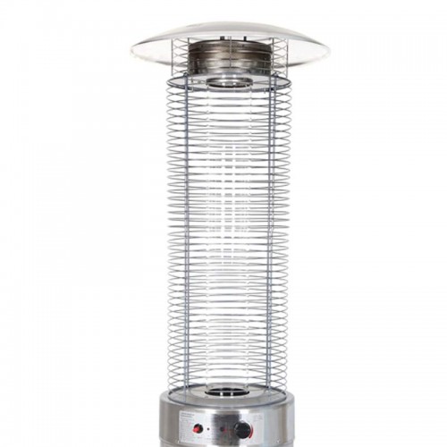 Comprar Estufa baja cilíndrica de acero inoxidable 202252 Hobeto en Pepebar