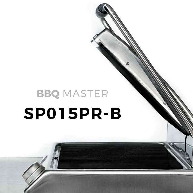 Comprar Plancha barbacoa Master Spidocook vitrocerámica rayada SP015PRB en Pepebar