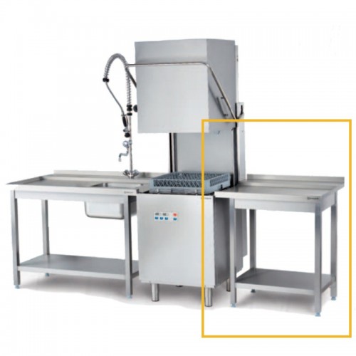 Comprar Mesa de descarga derecha con estante Stalgast 984757080S en Pepebar