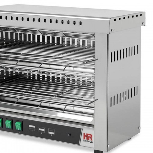 Comprar Tostador doble de cuarzo acero inoxidable con o sin temporizador ancho 483 mm en Pepebar