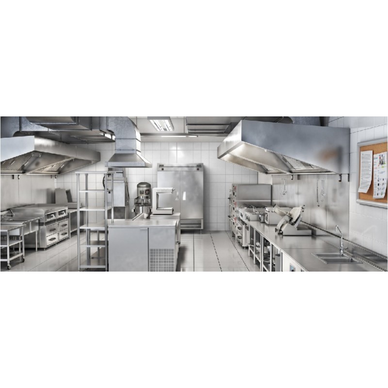 Comprar Estantería de pie acero inox 1800x500x1000mm Stalgast 951885100 en Pepebar