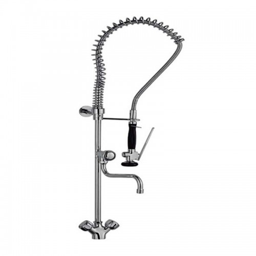 Grifo ducha industrial sobremesa con caño bajo y doble mando Stalgast 651524 Comprar Grifo ducha industrial sobremesa con caño bajo y doble mando Stalgast 651524 en Pepebar