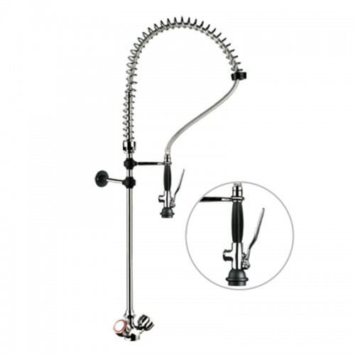 Comprar Grifo ducha industrial sobremesa con doble mando Stalgast 651513 en Pepebar