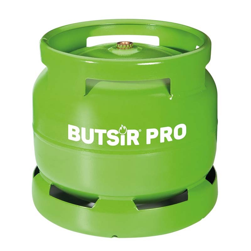 Comprar Bombona de 5kg de gas propano y regulador Butsir KITPRO en Pepebar