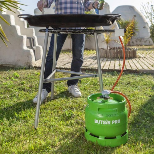 Comprar Bombona de 5kg de gas propano y regulador Butsir KITPRO en Pepebar