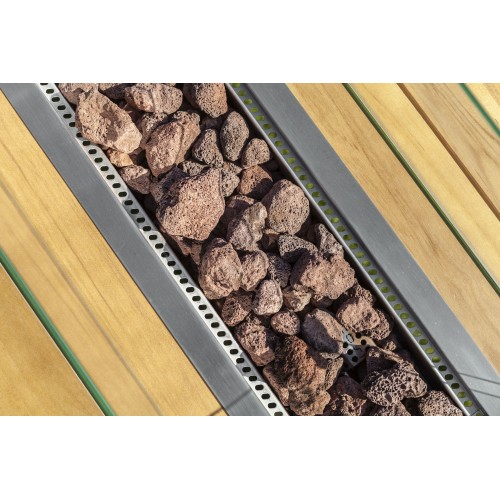 Mesa fuego de jardín Cosiloft 120 negro y teka Butsir COSI0014 Comprar Mesa fuego de jardín Cosiloft 120 negro y teka Butsir COSI0014 en Pepebar