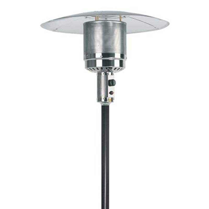 Comprar Estufa de exterior tipo seta color negro 184651 en Pepebar