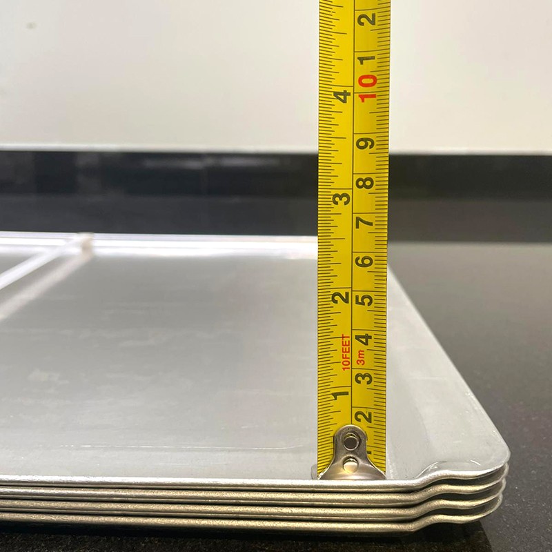 Comprar Bandeja aluminio lisa 440x315 mm PBBL440x315 en Pepebar