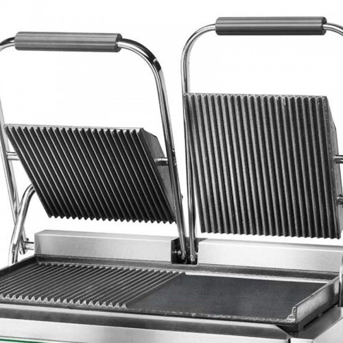 Comprar Grill hierro fundido placa acanalada y lisa doble placa EasyLine Fimar EG03M en Pepebar