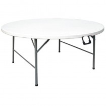Mesa plegable al centro redonda 152cm Bolero CC506