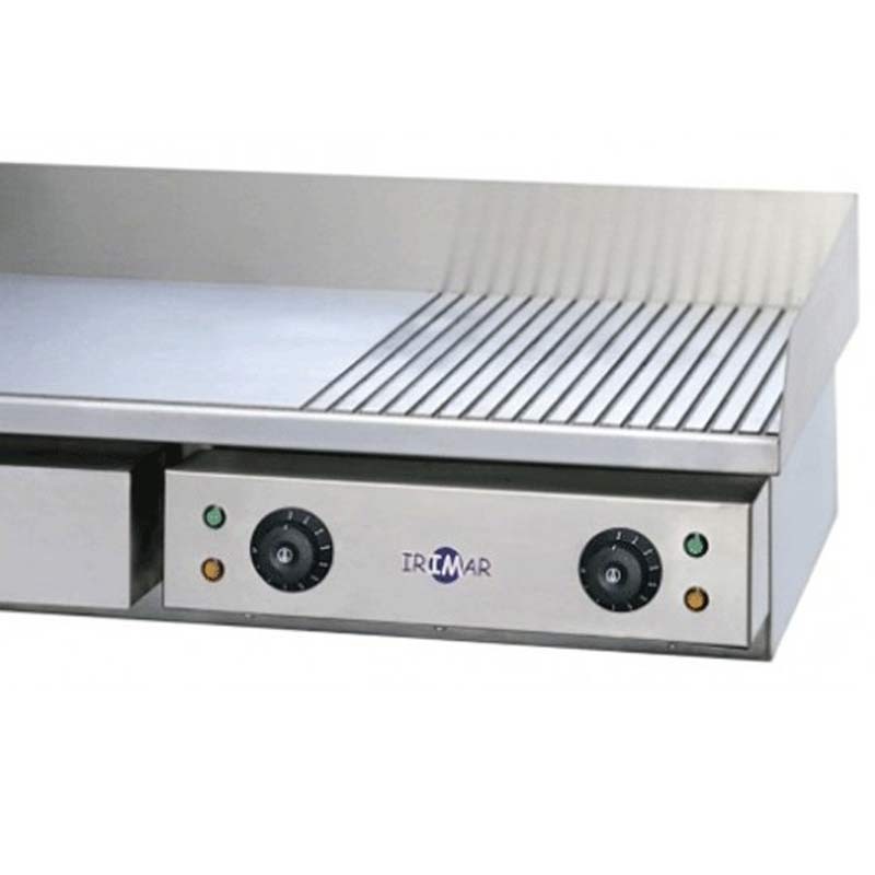 Comprar Plancha eléctrica de acero con placa mixta PLE-M-730 en Pepebar