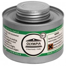 Combustible gel Olympia para chafing Duración 6 horas. Caja de 12 CB735 12 ud. - Catálogo Chafing Dish