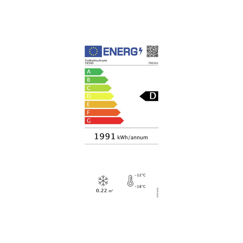 Comprar Mini Congelador puerta de cristal 90 litros Bartscher 700342 en Pepebar