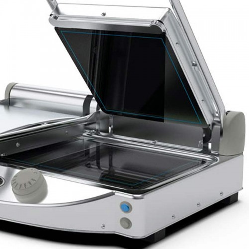 Comprar Plancha doble manual SpidoCook con superficie de vitrocerámica lisa SP020P en Pepebar