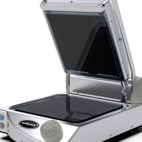 Comprar Plancha individual manual SpidoCook con superficie de vitrocerámica lisa SP010P en Pepebar