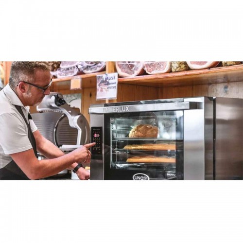 Comprar Horno Industrial Bakerlux Shop Pro Stefania Led 3 bandejas 460x330 mm XEFR-03HS-ELDV Unox en Pepebar