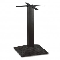 Base de mesa cuadrada a distintos niveles de hiero fundido Bolero CE153