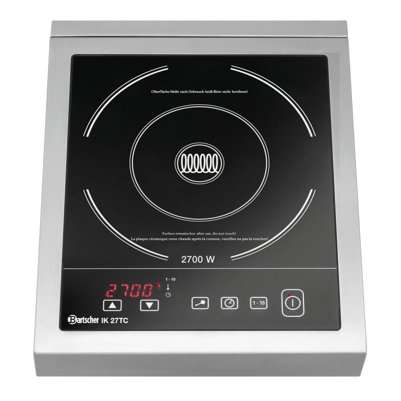 Placa inducción IK 27TC Bartscher 105927 Comprar Placa inducción IK 27TC Bartscher 105927 en Pepebar