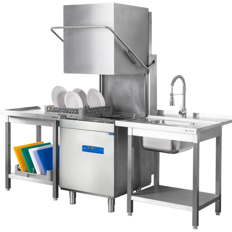 Comprar Mesa de descarga derecha con estante Stalgast 984757080S en Pepebar