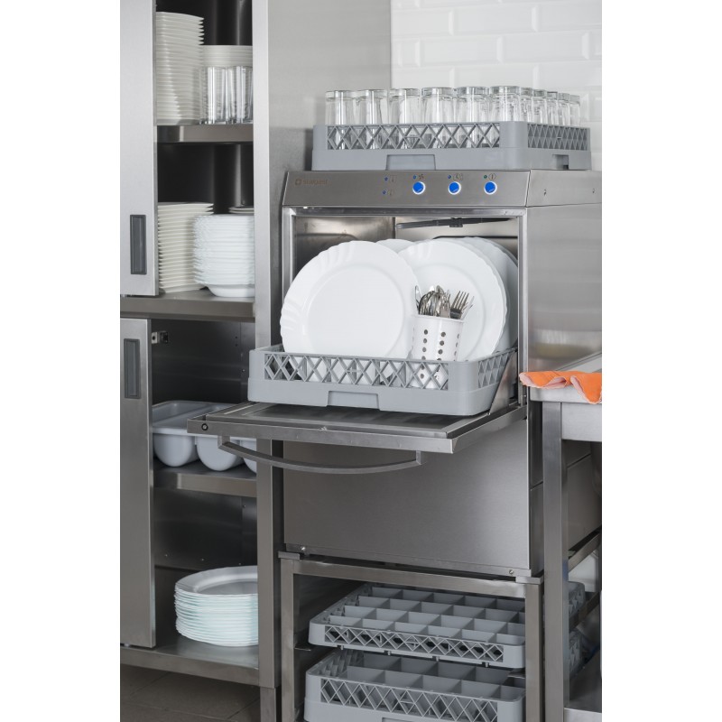 Comprar Lavavajillas profesional 50x50 con dosificador de detergente Stalgast 801506 en Pepebar