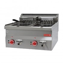 Freidora eléctrica Gastro-M 10 + 10 litros 60-60FRE GL909 - Pepebar Freidora eléctrica Gastro-M 10 + 10 litros 60-60FRE GL909 - Catálogo Cocinas de acero inoxidable