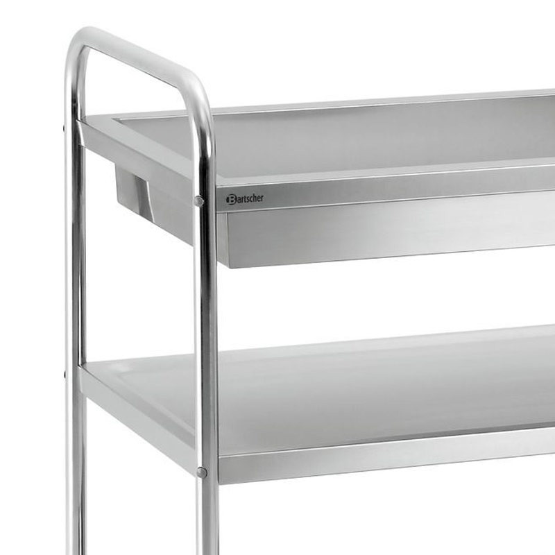 Comprar Carro de servicio con ruedas 3 niveles Bartscher A300056 en Pepebar