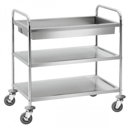 Comprar Carro de servicio con ruedas 3 niveles Bartscher A300056 en Pepebar