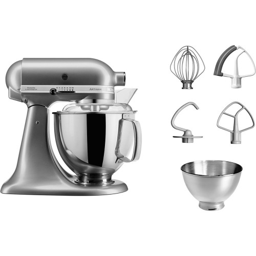 Comprar KitchenAid Artisan 5KSM175PSECU Plata oscuro 4.8 litros en Pepebar
