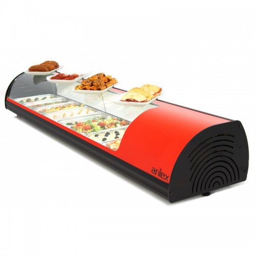 Comprar Vitrina refrigerada de tapas 8 GN 1/3 8VTG en Pepebar