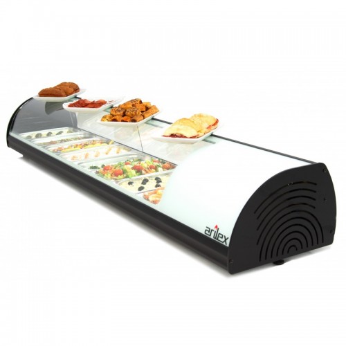 Comprar Vitrina refrigerada de tapas 8 GN 1/3 8VTG en Pepebar