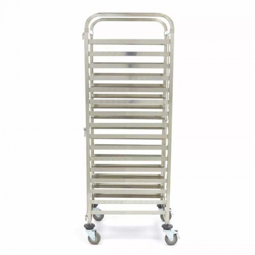 Comprar Carro bandejero inox para panadería 16 guías 60X40 MA09300548 en Pepebar