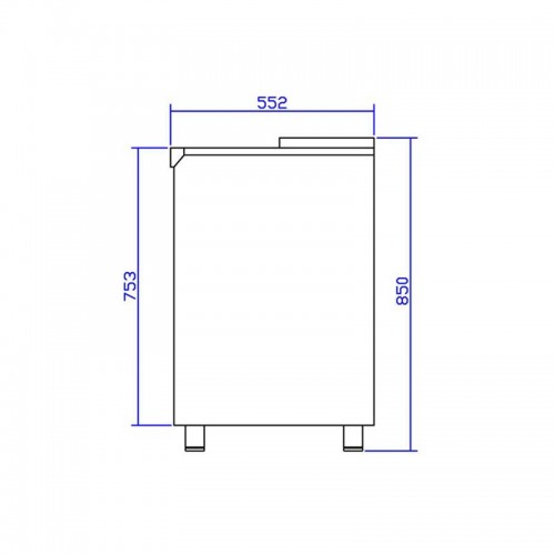 Comprar Frigorífico botellero Inoxidable interior y exterior BSS100 Boreas en Pepebar